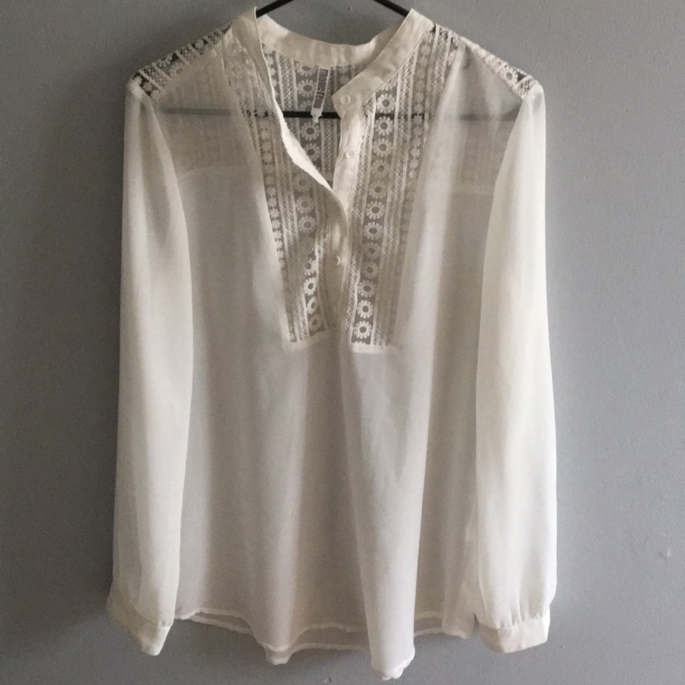 Monoreno White Blouse
